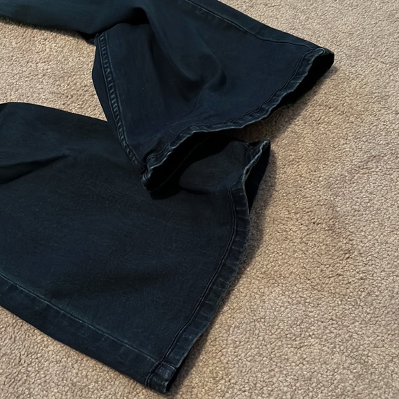 FREE PEOPLE dark wash flare jeans - Picture 4 of 5